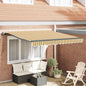 JUNG Vida Einziehbare Markise Mehrfarbig 300 x 250 cm Stoff und Aluminium