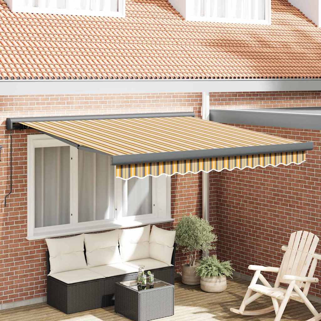 JUNG Vida Einziehbare Markise Mehrfarbig 300 x 250 cm Stoff und Metall