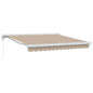 JUNG Vida Markise Beige 300 x 250 x 165 cm Polyester und Aluminium