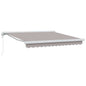 JUNG Vida Markise Hellgrau 300 x 250 x 165 cm Polyester und Aluminium