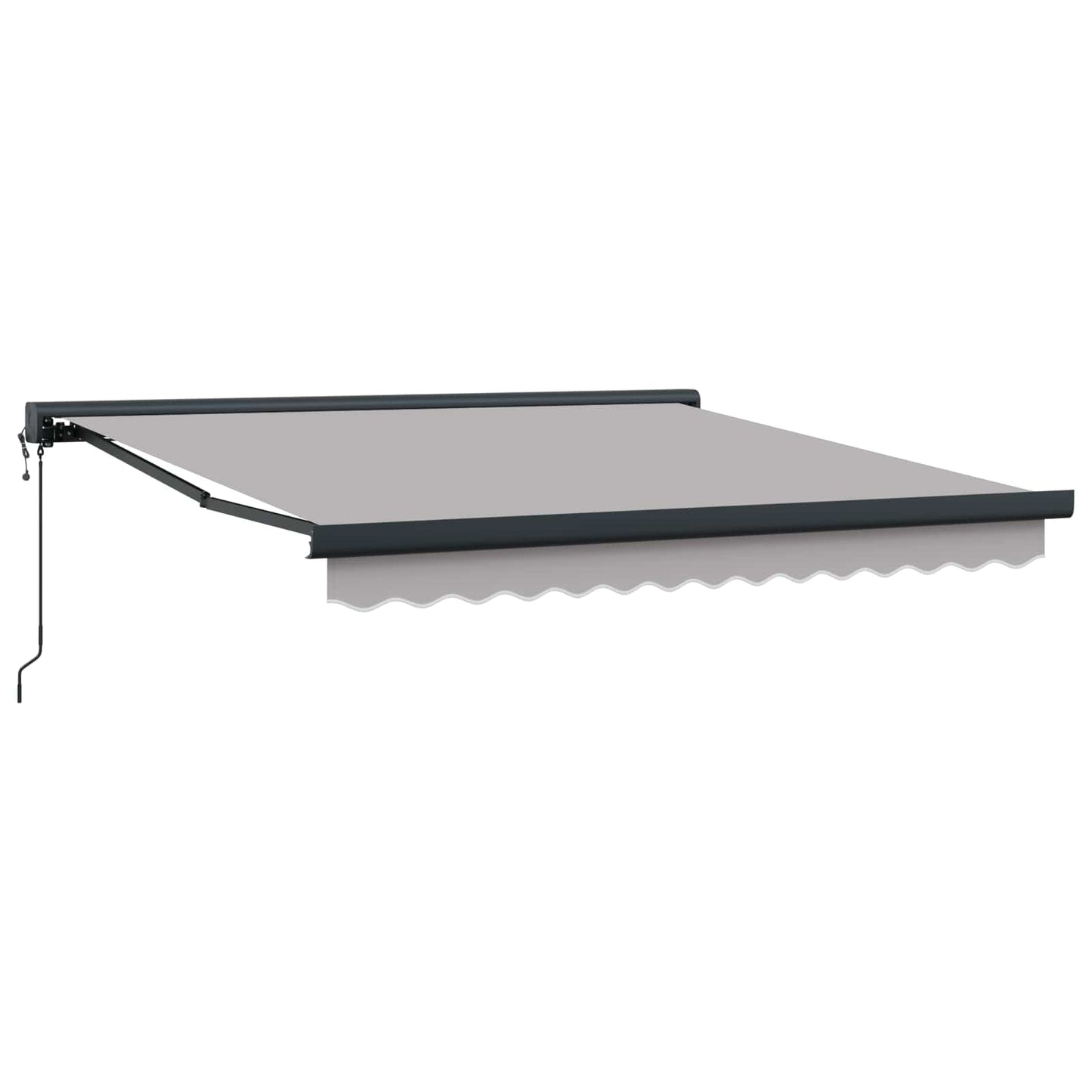 JUNG Vida Markise Hellgrau 300 x 250 x 165 cm Polyester und Aluminium