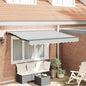 JUNG Vida Markisenrahmen Anthrazit 3,5 x 2 m Metall
