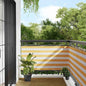 JUNG Vida Balkon-Sichtschutz Gelb und Weiß Gestreift 75x1000 cm