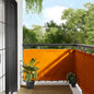 JUNG Vida Balkon-Sichtschutz Orange 90x800 cm 100% Polyester-Oxford