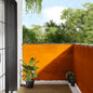 JUNG Vida Balkon-Sichtschutz Orange 120x800 cm 100% Polyester-Oxford