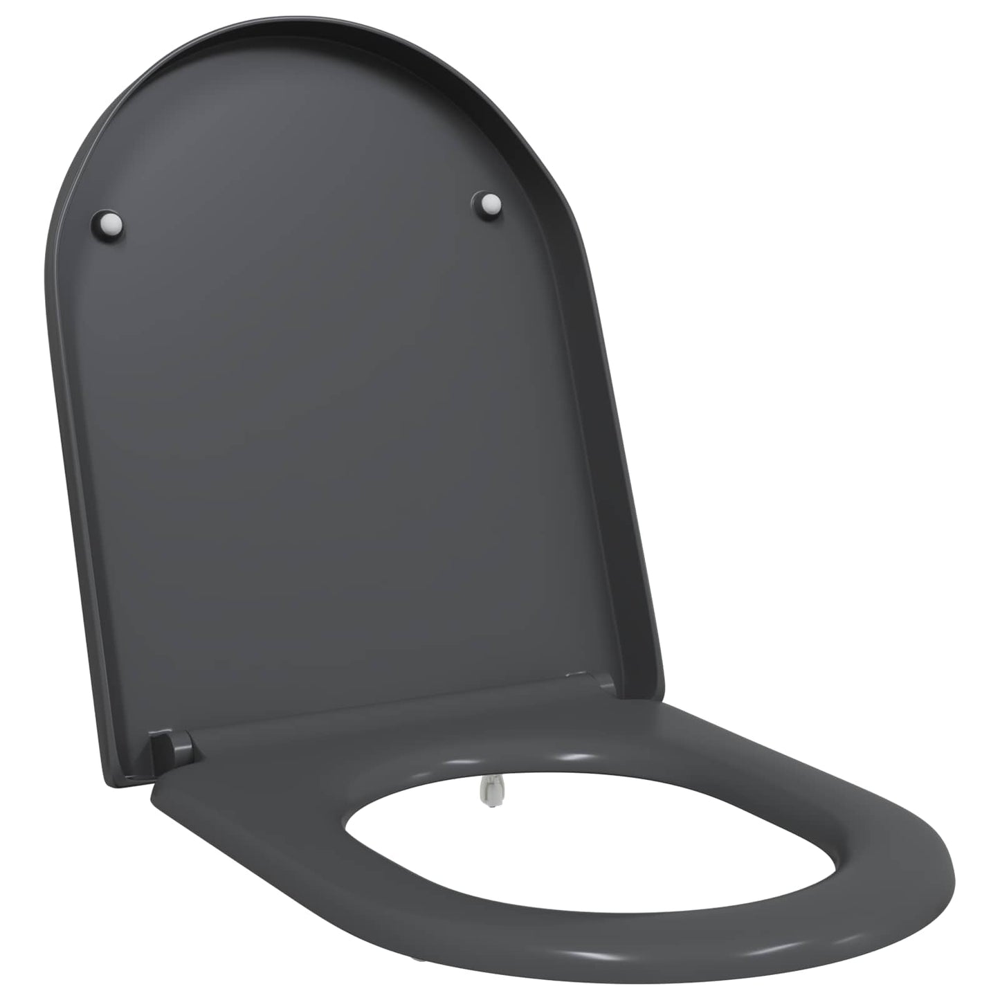 JUNG Vida Toilettensitz Anthrazit 49 x 36 x 4 cm Duroplast