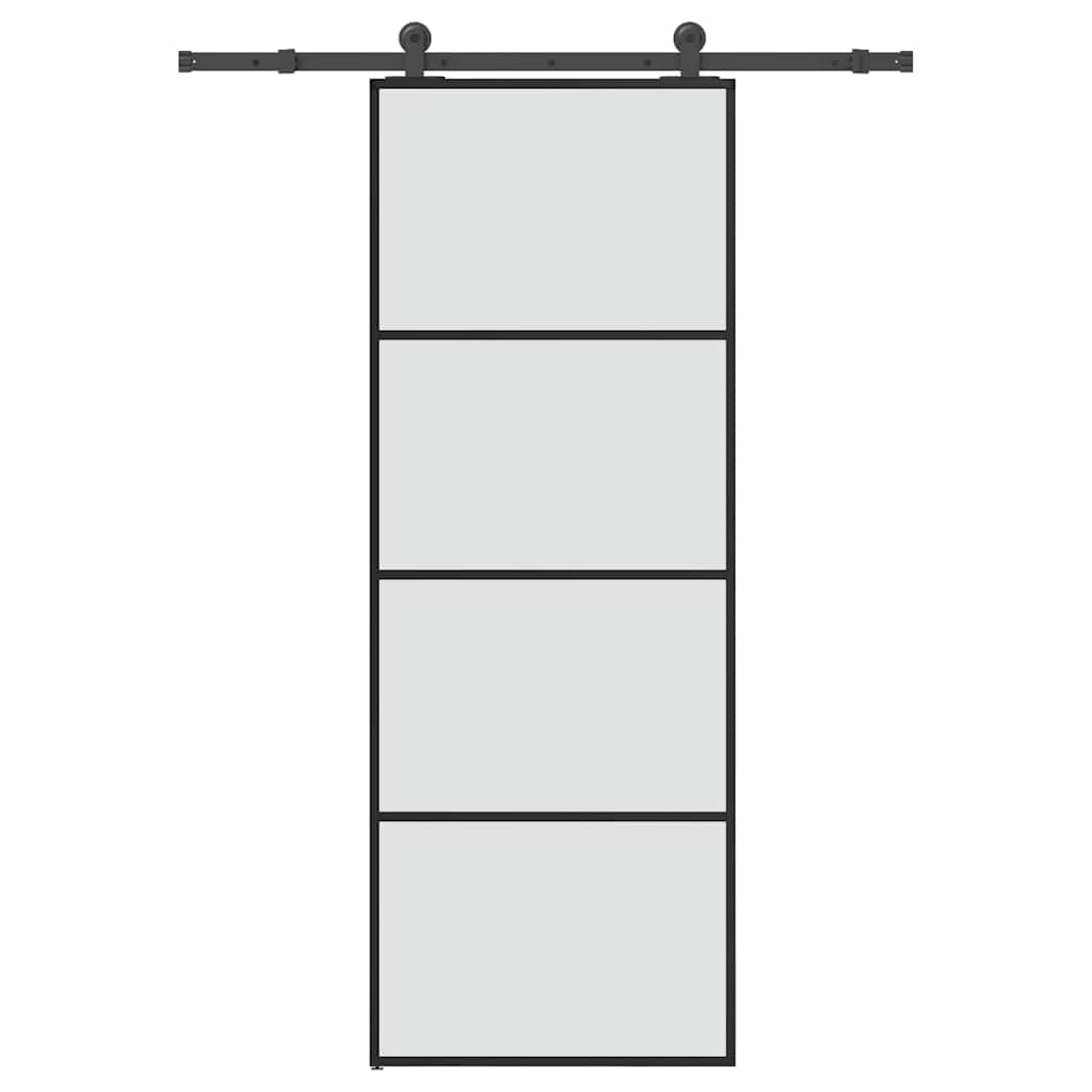 JUNG Vida Schiebetür mit Beschlag 76x205 cm ESG-Glas & Aluminium