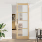 JUNG Vida Schiebetür ORKDAL Natur 83 x 232 cm Massivholz Kiefer und Glas