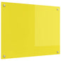 JUNG Vida Küchenrückwand Gelb 80 x 60 cm Gehärtetes Glas