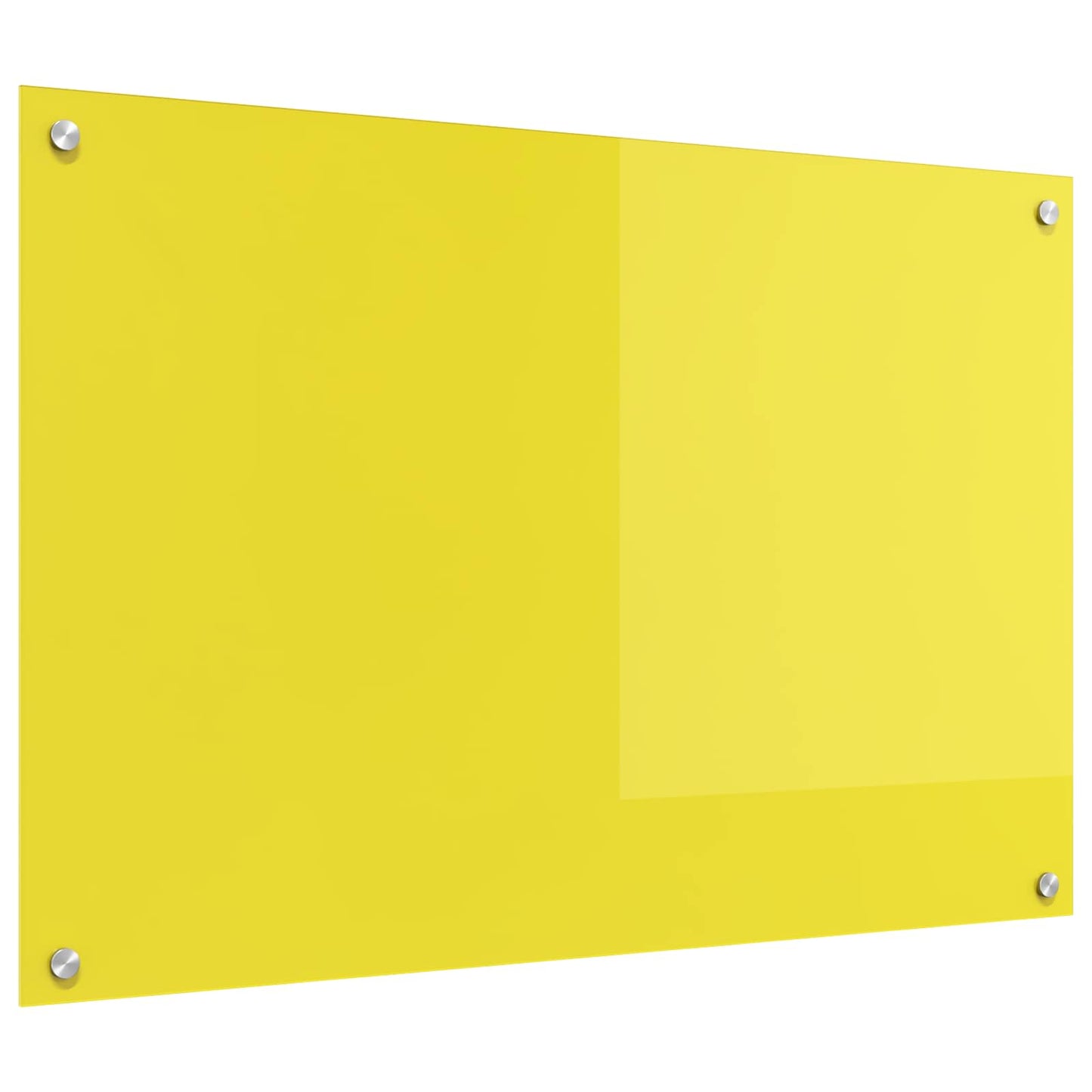 JUNG Vida Küchenrückwand Gelb 90 x 60 cm Gehärtetes Glas
