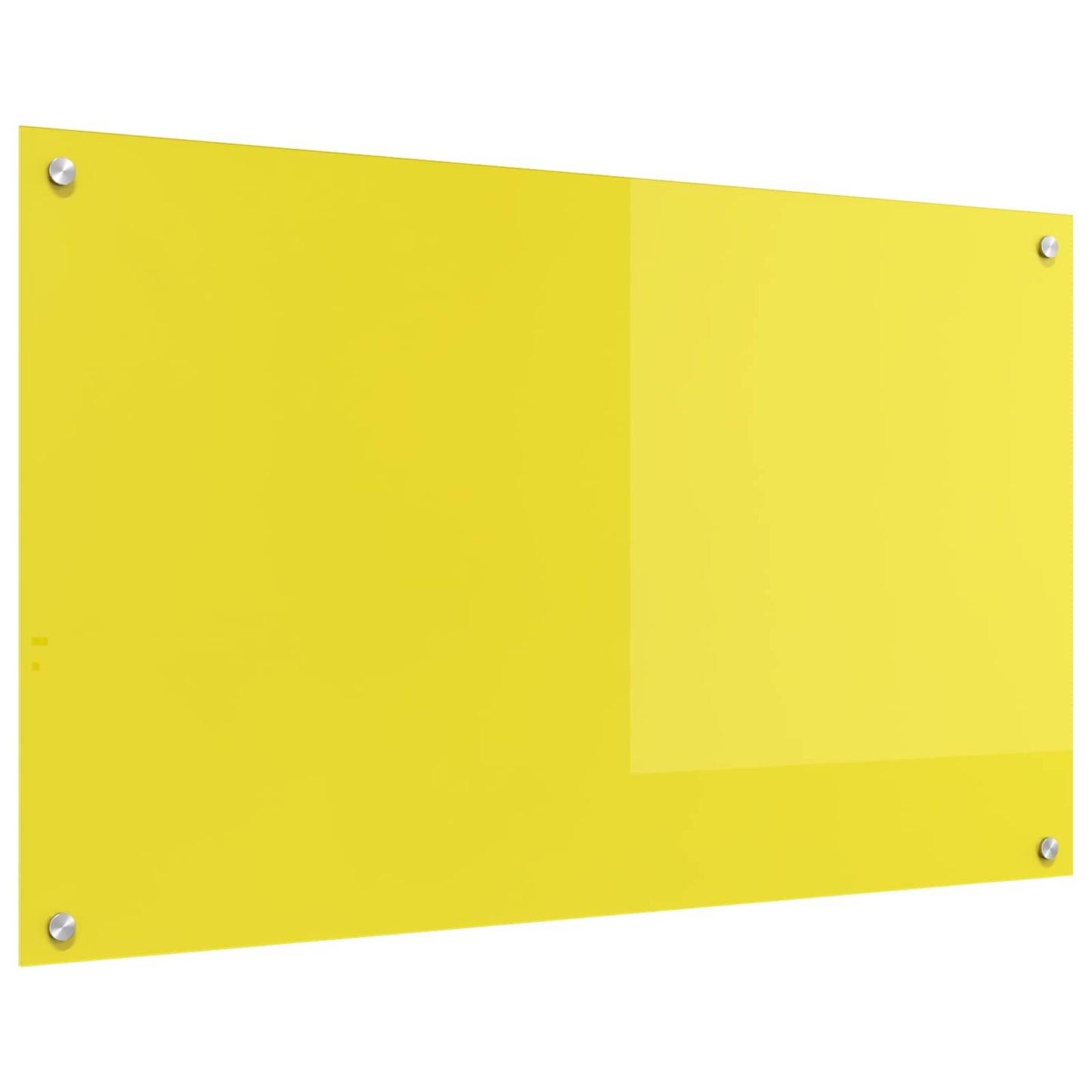 JUNG Vida Küchenrückwand Gelb 100 x 60 cm Gehärtetes Glas