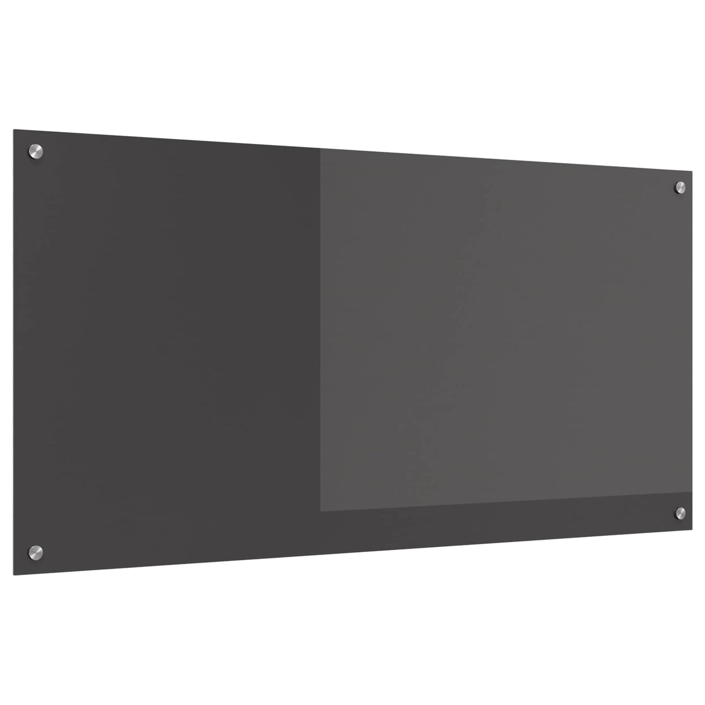 JUNG Vida Küchenrückwand Dunkelgrau 120 x 60 cm Gehärtetes Glas