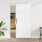 JUNG Vida Schiebetür ORKDAL Weiß 93 x 211 cm Massives Kiefernholz