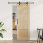 JUNG Vida Schiebetür ORKDAL Braun 73,5 x 211 cm Massives Kiefernholz