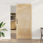 JUNG Vida Schiebetür ORKDAL Braun 93 x 211 cm Massives Kiefernholz