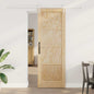 JUNG Vida Schiebetür ORKDAL Braun 73,5 x 211 cm Massives Kiefernholz