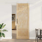 JUNG Vida Schiebetür ORKDAL Braun 83 x 232 cm Massives Kiefernholz