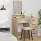 JUNG Vida Schminktisch Sonoma-Eiche 50 x 41 x 140 cm Holzwerkstoff