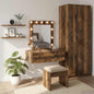 JUNG Vida Schminktisch mit Schubladen Braun 60 x 40 x 70 cm Holzwerkstoff