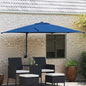 JUNG Vida Garten-Sonnenschirm Azurblau 248,5 x 247,5 x 160 cm