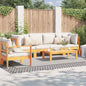 JUNG Vida Outdoor-Teppich Chevron ARAKIL Schwarz und Grau 400 x 300 cm