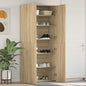 JUNG Vida Schuhschrank mit Regal Braun 80 x 35,5 x 180 cm Holzwerkstoff