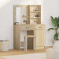 JUNG Vida Schminktischset mit LED 2 pcs Sonoma-Eiche Holzwerkstoff