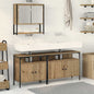 JUNG Vida Badezimmermöbel-Set mit Regal mit Tür 3 pcs Braun Holzwerkstoff