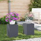 JUNG Vida Pflanzenständer 2 pcs Anthrazit 24 x 24 x 35 cm Stahl
