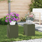 JUNG Vida Pflanzenständer 2 pcs Olivgrün 24 x 24 x 35 cm Stahl