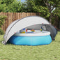 JUNG Vida Pool-Dome Grau und Orange 336 x 322 x 160 cm