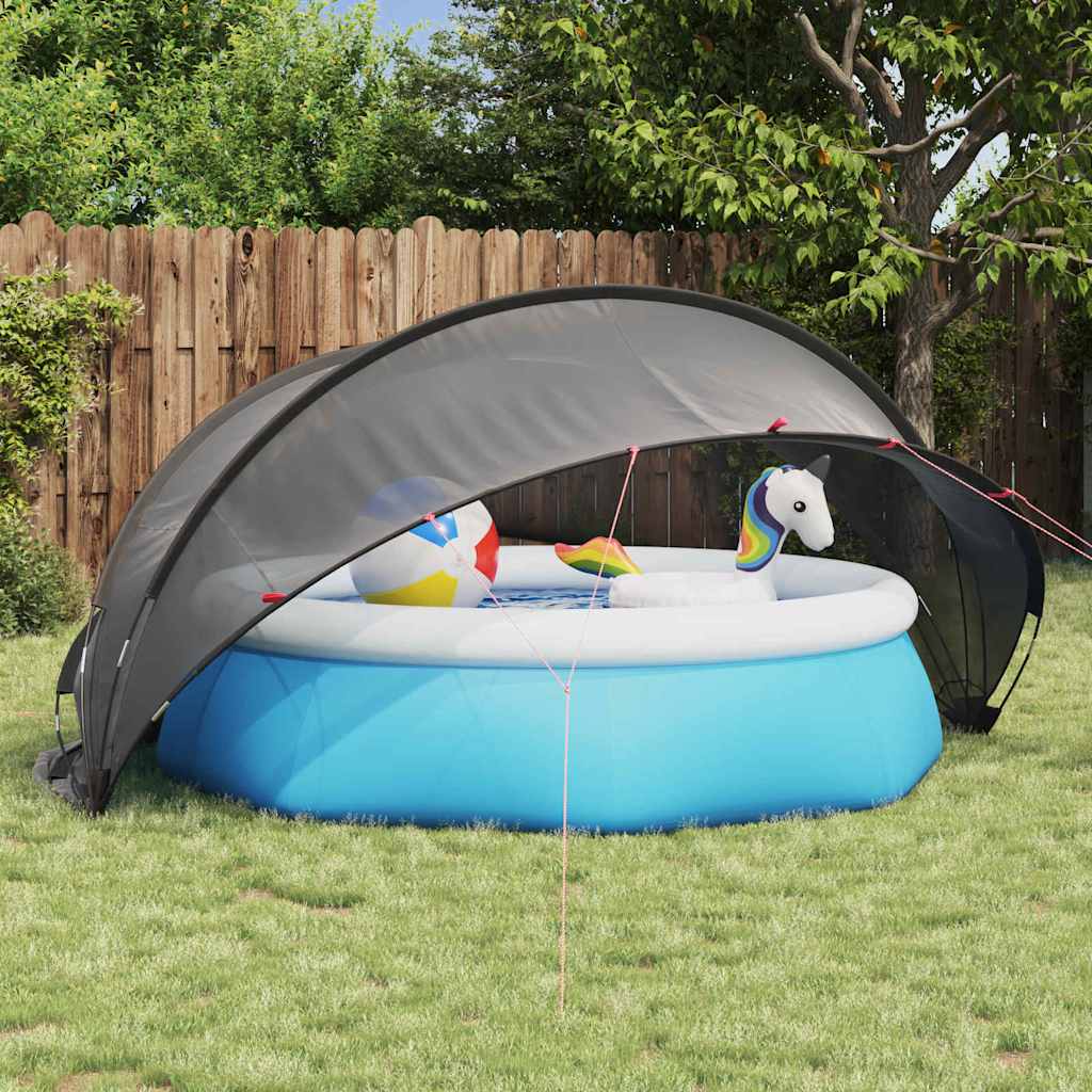 JUNG Vida Pool-Dome Schwarz 336 x 322 x 160 cm