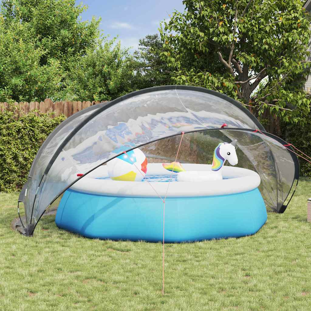 JUNG Vida Pool-Dome Transparent 430 x 430 x 210 cm PVC