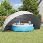 JUNG Vida Pool-Dome Grau und Orange 592 x 590 x 275 cm
