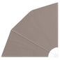 JUNG Vida Balkon Sichtschutz Taupe 160 x 160 cm Polyester