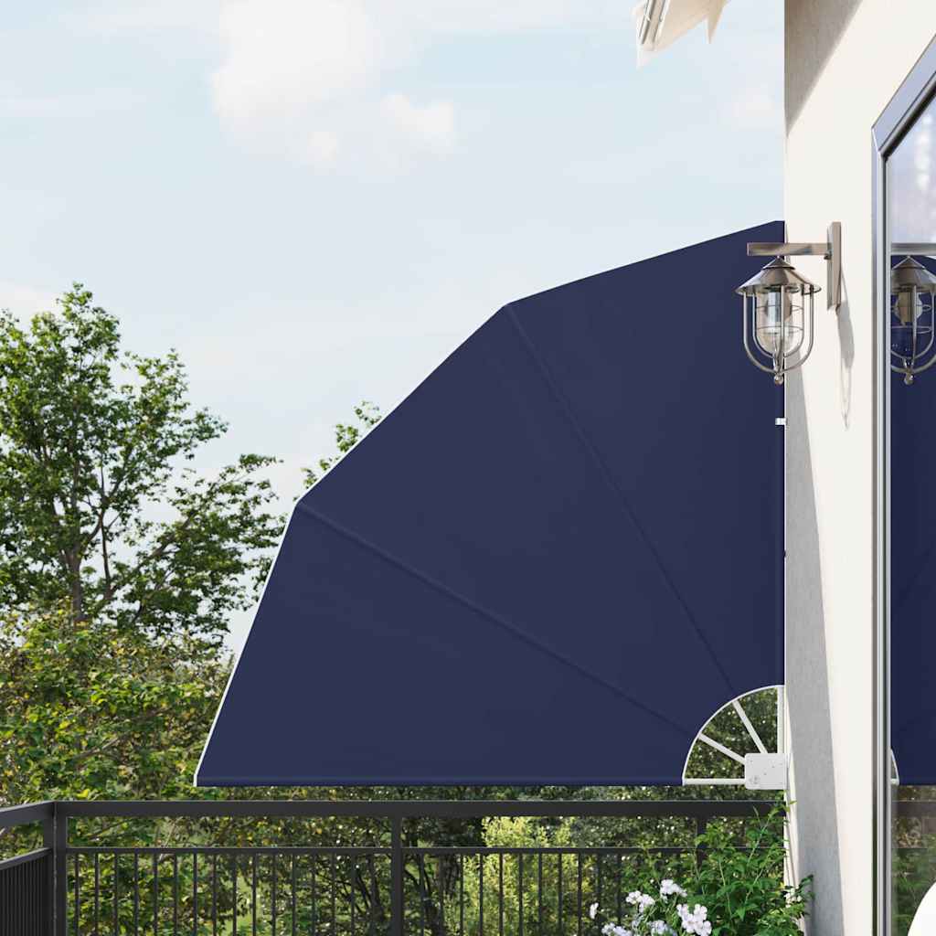JUNG Vida Balkon Sichtschutz Marineblau 140 x 140 cm Polyester