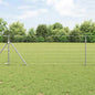 JUNG Vida Feldzaun Silber 50 x 0,8 m Verzinkter Stahl