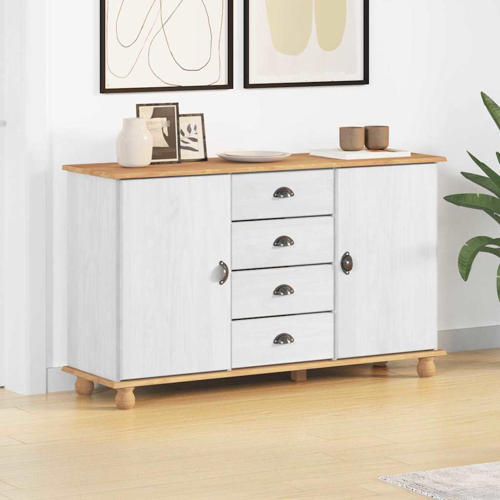 JUNG Vida Sideboard ASKIM 133,5 x 40 x 79 cm Massivholz Kiefer