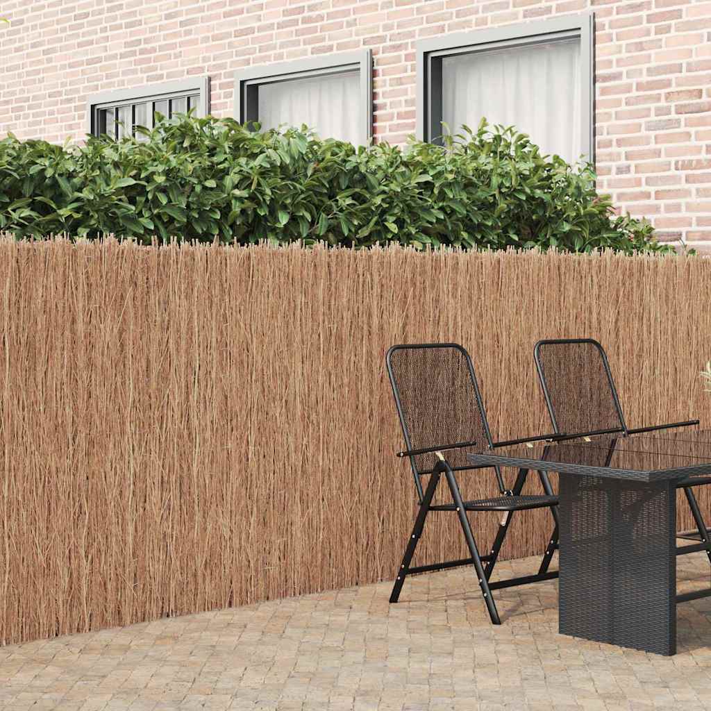 JUNG Vida Reisigmattenzaun Braun 400 x 150 cm Bast