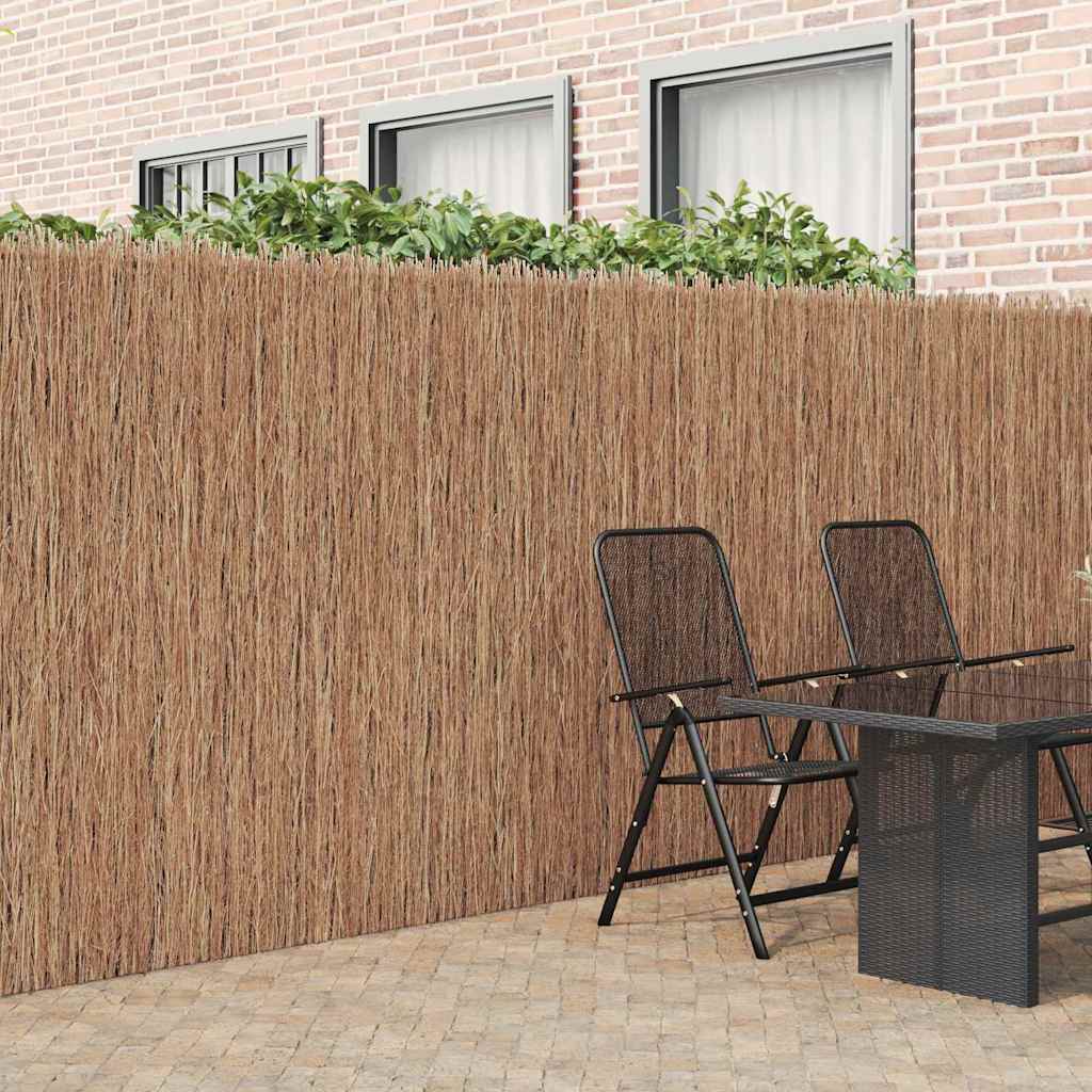 JUNG Vida Reisigmattenzaun Braun 400 x 180 cm Bast
