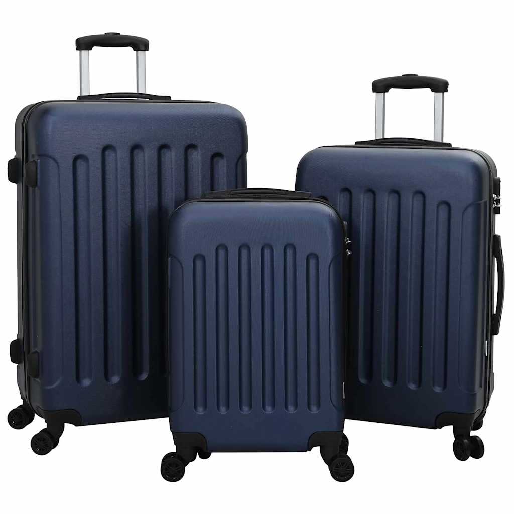 JUNG Vida Koffer 3 pcs Dunkelblau 50 x 31 x 78 cm ABS Kunststoff