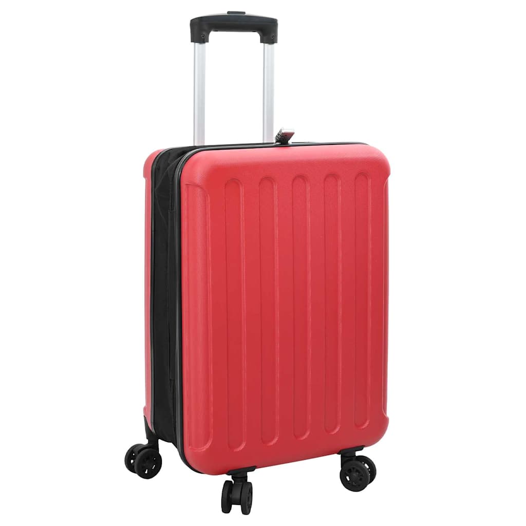 JUNG Vida Koffer mit Schloss Rot 43 x 27 x 66 cm ABS Kunststoff