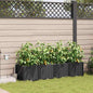 JUNG Vida Garten-Pflanzgefäß 4 pcs Schwarz Stahl
