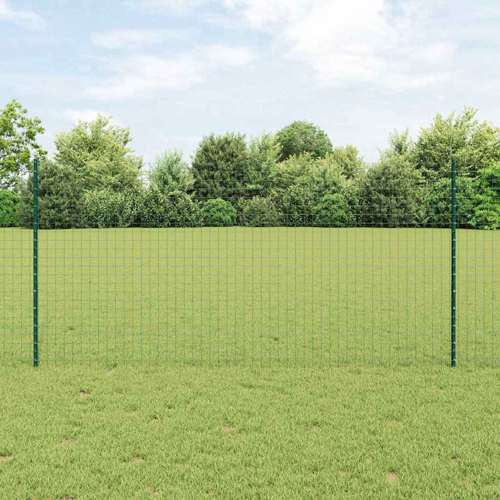 JUNG Vida Zaunpfosten 11 pcs Grün 120 cm Stahl