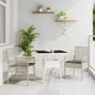 JUNG Vida Garten Essgruppe 3 pcs Hellgrau Poly-Rattan