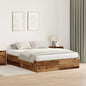 JUNG Vida Aufbewahrungsbettgestell Altholz 150 x 200 cm Holzwerkstoff