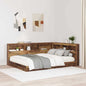 JUNG Vida Aufbewahrungskopfteil mit Regal Altholz 135 cm Holzwerkstoff