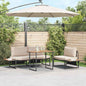 JUNG Vida Garten Essgruppe 3 pcs Taupe Stahl