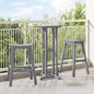 JUNG Vida Garten Bar Set 3 pcs Hellgrau HDPE