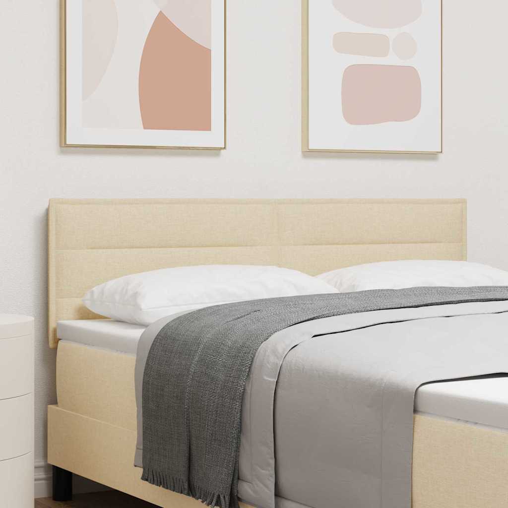 JUNG Vida Kopfteil mit Kopfteil Creme 144 cm Kunstleder